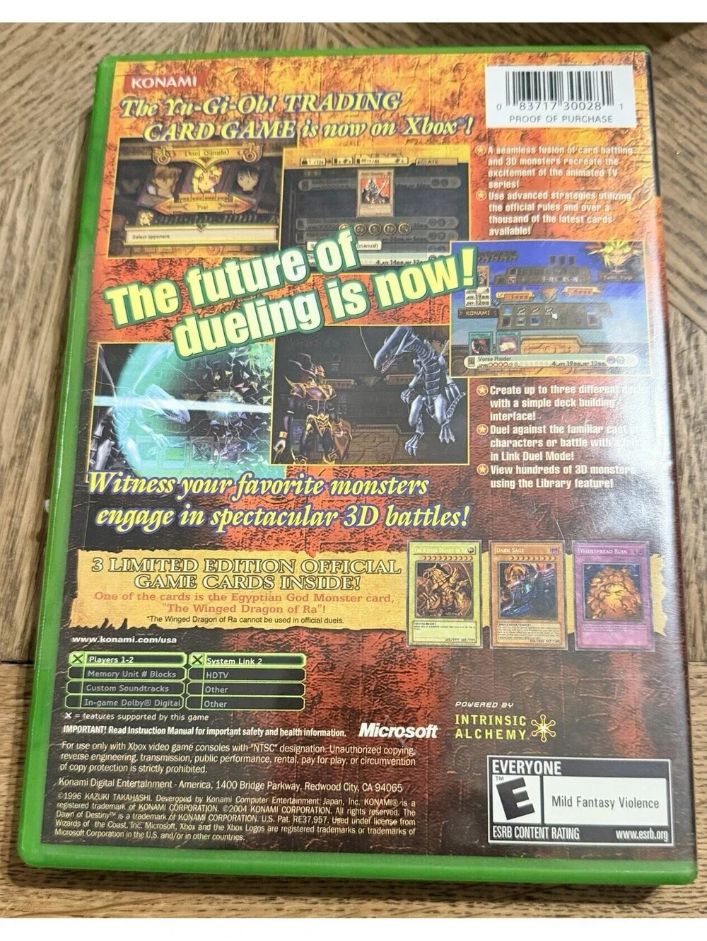 Yu-Gi-Oh The Dawn of Destiny (Microsoft Xbox, 2004)